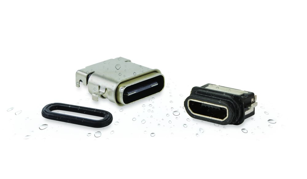 Des prises USB Micro B et USB Type C étanches avec indice de protection IP67
